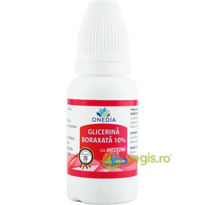 Glicerina Boraxata 10% Anestezina 20g