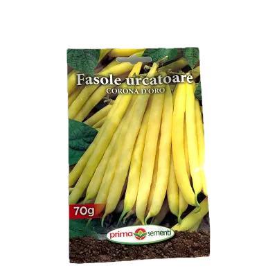 Seminte fasole urcatoare galbena fideluta Corona D'Ore 70 gr, Prima Sementi - Default Title