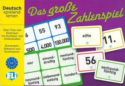 Joc educativ Eli Das große Zahlenspiel (Limba germană)