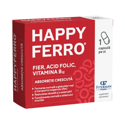 Happy Ferro, 30 capsule, Fiterman