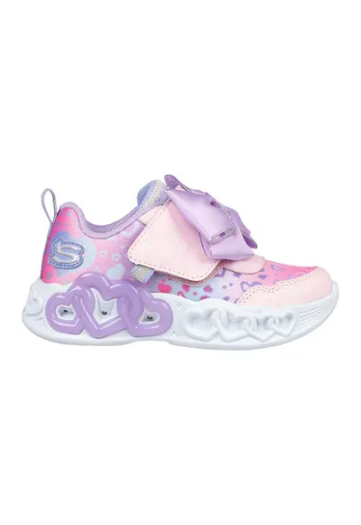Pantofi sport cu aspect stralucitor Infinite Heart Light - Roz deschis/Lila