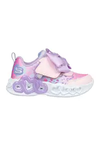 Pantofi sport cu aspect stralucitor Infinite Heart Light - Roz deschis/Lila