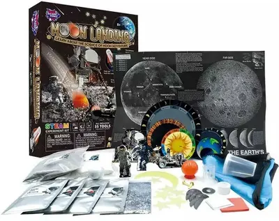 Set de știință Big Bang - Laborator de aventuri lunare