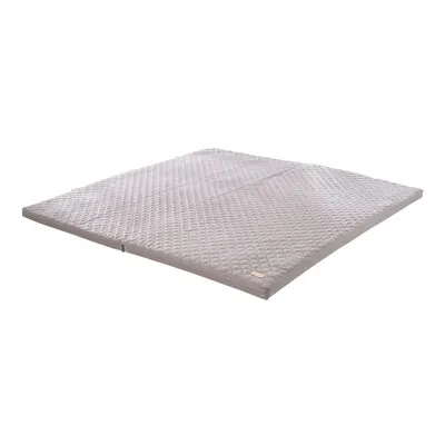 Saltea de joacă pentru copii gri închis 120x120 cm Style – Roba
