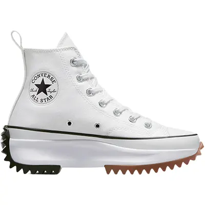 Tenisi femei Converse cu platforma Run Star Hike Hi, Alb