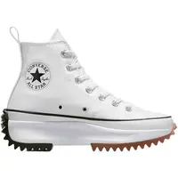 Tenisi femei Converse cu platforma Run Star Hike Hi, Alb