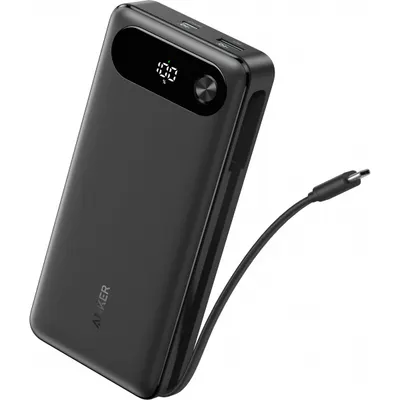 Baterie Externa Anker PowerCore, 20000mAh, 87W, QC + PD, 1 x USB-A - 2 x USB-C, Neagra A1383H11