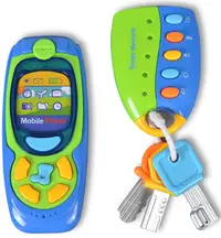 Jucărie muzicală Kaichi - Telefon și breloc