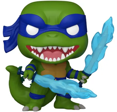 Figurină Funko POP! Animation: TMNT x Godzilla - Leonardo x Godzilla #2341