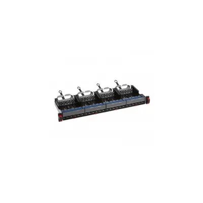 Flat patch panel equipped cu 24 RJ 45 connectors LCS³ - 19 - 1U - Cat.6 STP