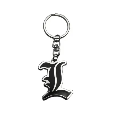 Breloc Metalic Death Note L Symbol
