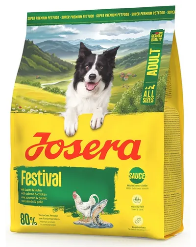 JOSERA Festival 900g hrană câini mofturoși, cu sos delicios