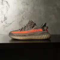 Sneakers Barbati Yeezy Streetwear Gray Orange Stripe Abyz25(103-6) (mărime: 37)