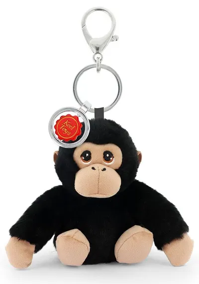 Breloc de pluș Keel Toys Keeleco – Cimpanzeu, 12 cm