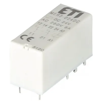MER Relee electromagnetice miniatura MER2-024DC