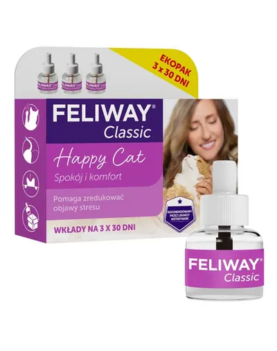 FELIWAY Classic 3 rezerve feromoni pentru pisici