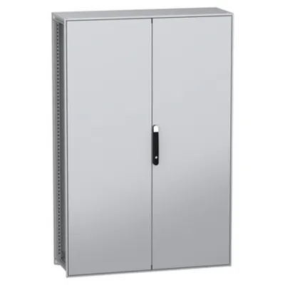 Dulap modular, cu montaj pe pardoseala, PanelSeT SFN, din otel decarbonizat(verde), 1800x1200x400mm, IP55, 2 usi