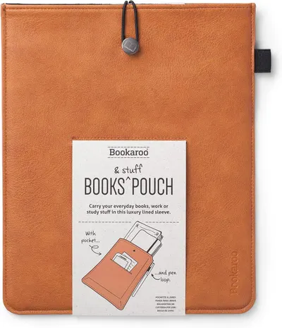 Husă din piele IF Bookaroo - Maro