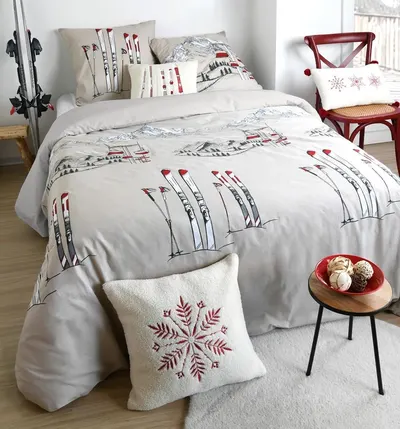 Set de lenjerie de pat STOF – Alpes, 3 piese, 100% bumbac