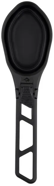 Lingură pliabilă Sea to Summit - Camp kitchen folding serving spoon, neagră