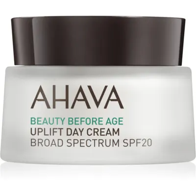 AHAVA Beauty Before Age crema cu efect de lifting lumineaza si catifeleaza pielea SPF 20 50 ml