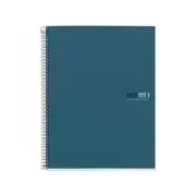 Caiet cu spira Miquelrius Originals, A5, matematica, 80 file, bleu