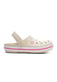 Saboti Crocband - Material sintetic - Bej -