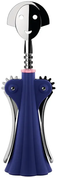 Tirbuşon Alessi - Anna G., albastru