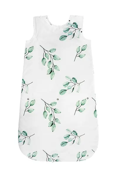 Sac de dormit din bumbac 0-24 luni Grow with me Eucalipt Sleepee 2,5 tog