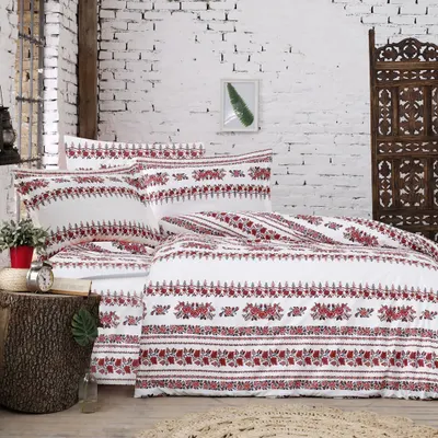 Lenjerie de pat 100% bumbac king size (arhaic2)
