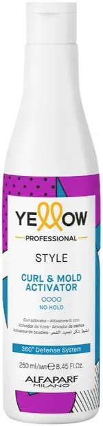 Alfaparf Yellow Style Cremă de coafat pentru bucle fără fixare, 250 ml