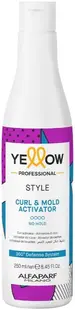 Alfaparf Yellow Style Cremă de coafat pentru bucle fără fixare, 250 ml
