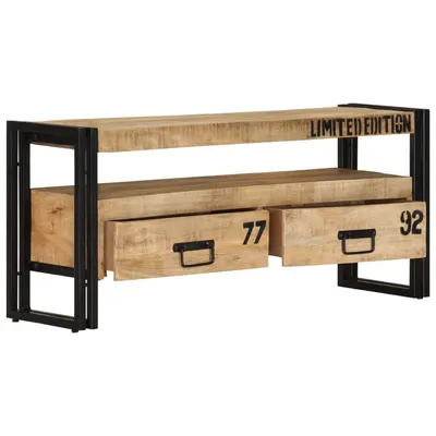 Gossi comoda tv, 100 x 30 x 45 cm, lemn masiv de mango