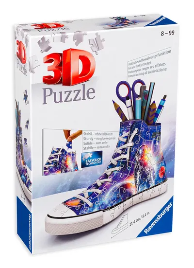 3D Puzzle Ravensburger din 108 de piese - Galaxy