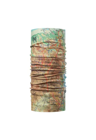 Bandana Licenta - Coolnet UV - culoare camino geo multicolor - multisport - pentru adulti - marime universala