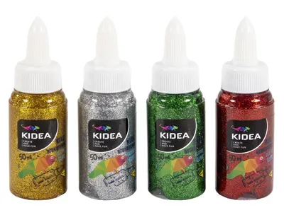 Lipici brocart Kidea - 50ml, sortiment