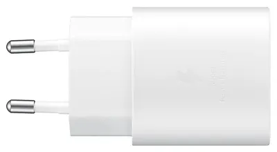 Încărcător Samsung - Super Fast Travel, USB-C, 25W, alb