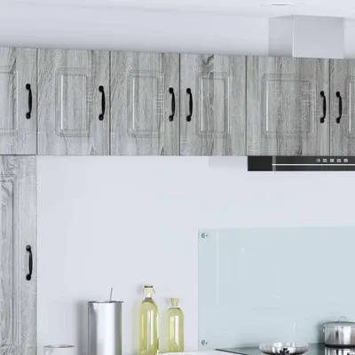 vidaXL Panou mașină de spălat vase Kalmar Gri Sonoma 30 x 31 x 40 cm