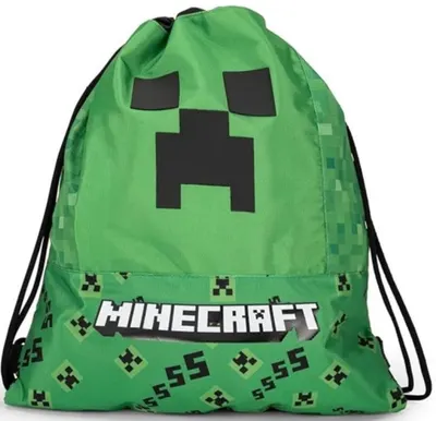 Geantă sport Minecraft Pixel