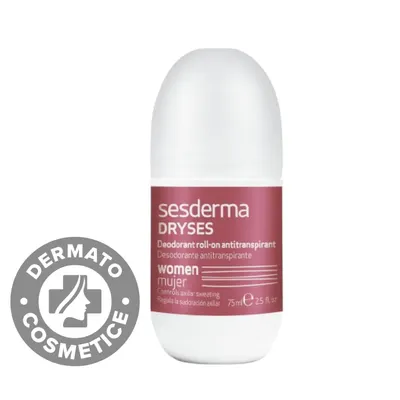 Deodorant roll-on antiperspirant pentru femei Dryses, 75ml, Sesderma