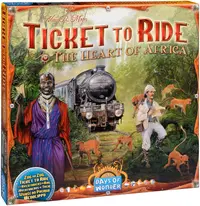 Extensie pentru jocul de societate Ticket to Ride - Heart of Africa