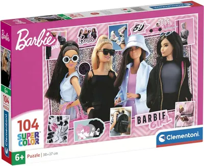 Puzzle pentru copii Clementoni din 104 piese - Barbie (opțiunea 3)