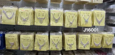 Colier Engros și Cercei cu Cristale "Fashion Jewelry", J16001*