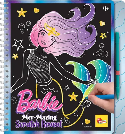 Caiet de schițe Lisciani Barbie - Mer-Mazing