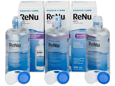 Soluție ReNu MPS Sensitive Eyes 3 x 360 ml