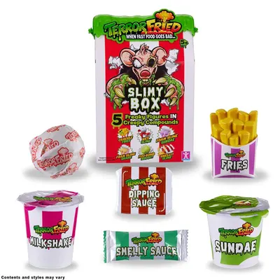 Figurina surpriza Terror Fried Crap Box Menu