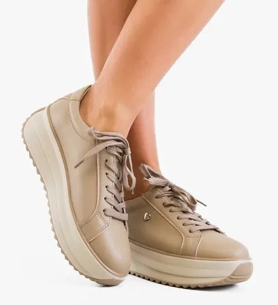 Sneakers dama Arioami Khaki