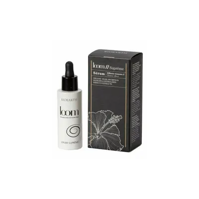 Ser bio cu secretie de melc si hibiskus 30ml, Loom Supreme Bioearth