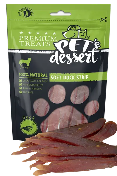 Pet s Desert Dog Soft Duck Strip 80g LSD-02