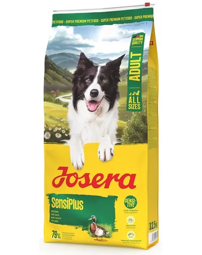 JOSERA SensiPlus 12,5kg hrană cu rață pentru câini cu sistem digestiv sensibil